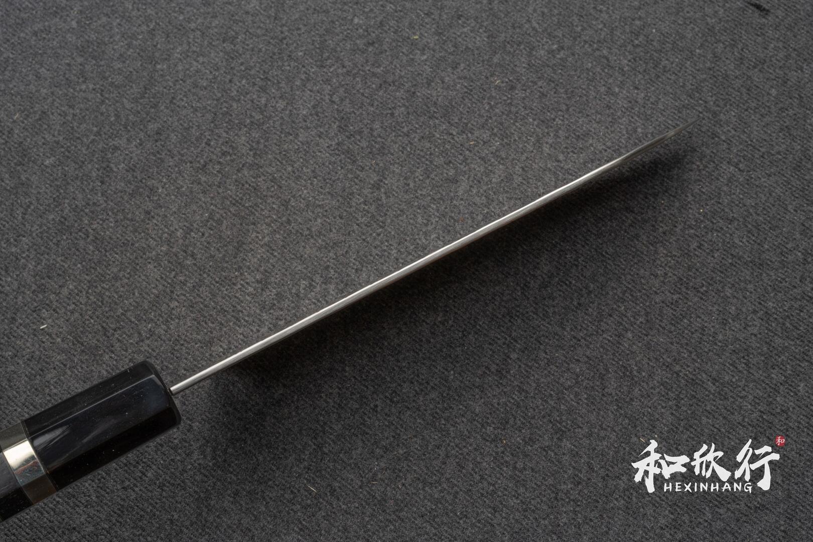 二唐刃物鍛造所Nigara Hamono｜SPG-Strix 槌目三德165mm